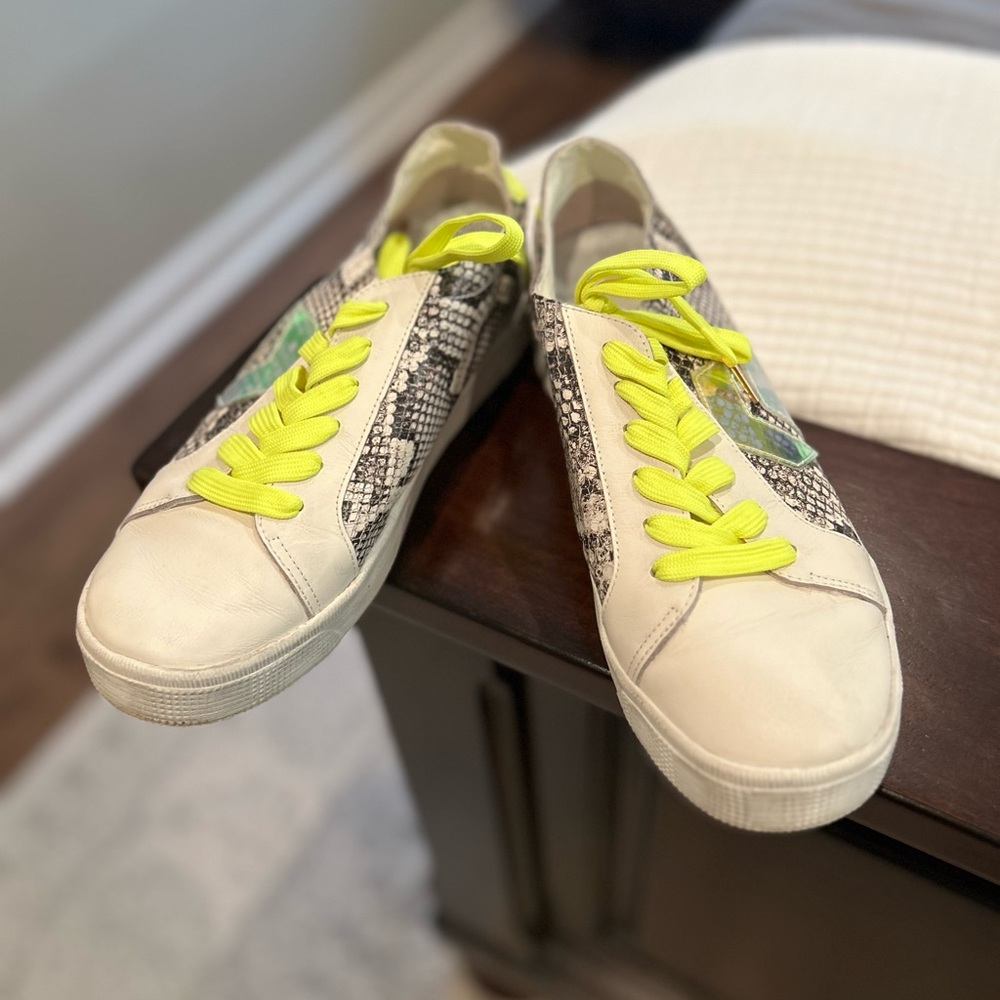 Dolce Vita Stylish Women's Sneakers with Neon Accents